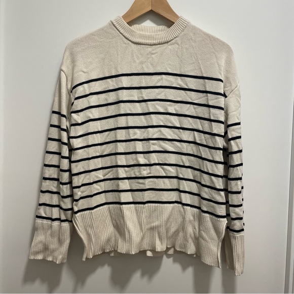 Striped knit sweater - Picture 1 of 4